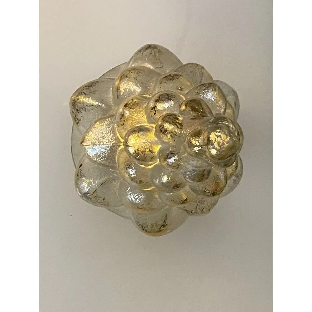 Pottery Barn Vintage Lighted Mercury Glass Christmas‎ Tree Gold Silver 7